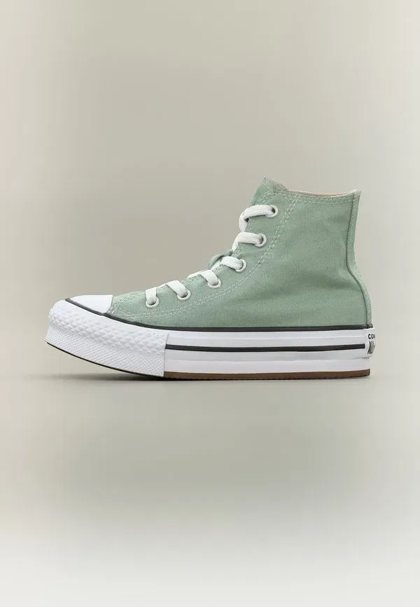 Кроссовки chuck taylor all star lift platform Converse, Thyme Again/White/Natural Ivory