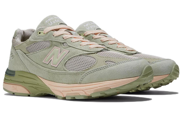 Кроссовки x joe freshgoods 993 сделано в сша New Balance, зеленый — фото 3