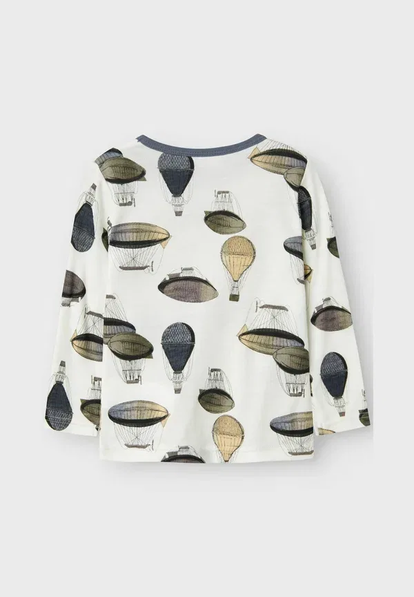 Водолазка из мериносовой шерсти Long sleeved merino wool, Name It, Snow White, белый — фото 4