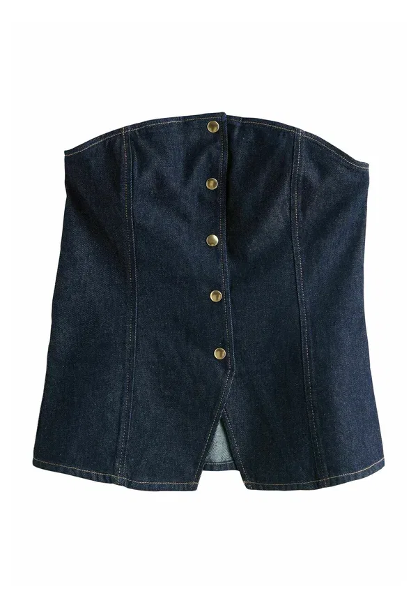 Топ джинсовый Regular fit Next, Rinse Blue, синий