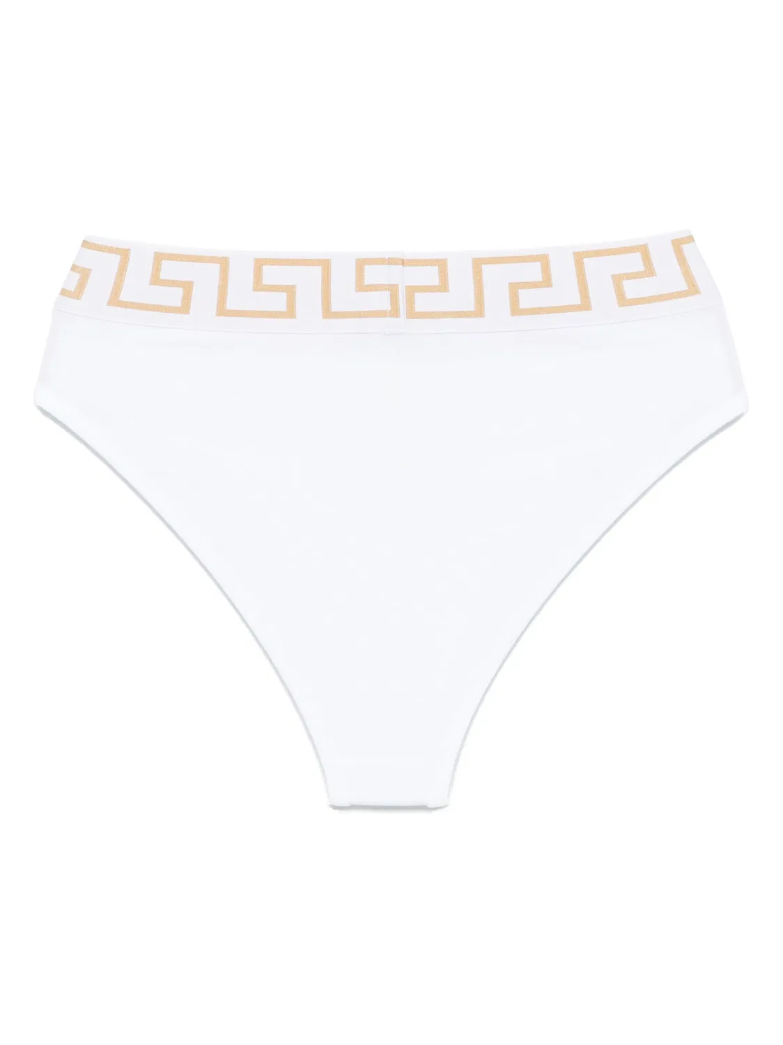 Тонкие трусики из органического хлопка Versace, белый — фото 3