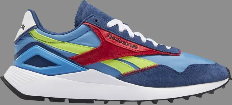 

Кроссовки classic leather legacy az 'essential blue' Reebok, синий