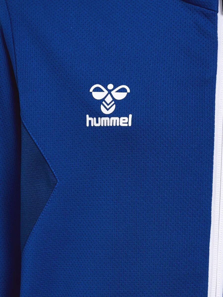 Толстовка на молнии Hummel Athletic 'Authentic' в кобальтово-синем цвете — фото 4