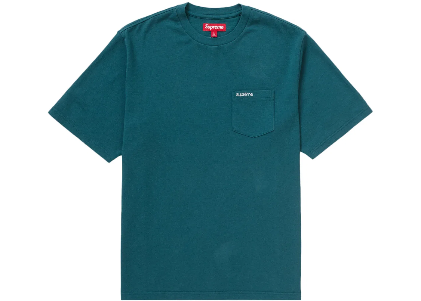 Мужская футболка с принтом Supreme Tee (SS24), Teal