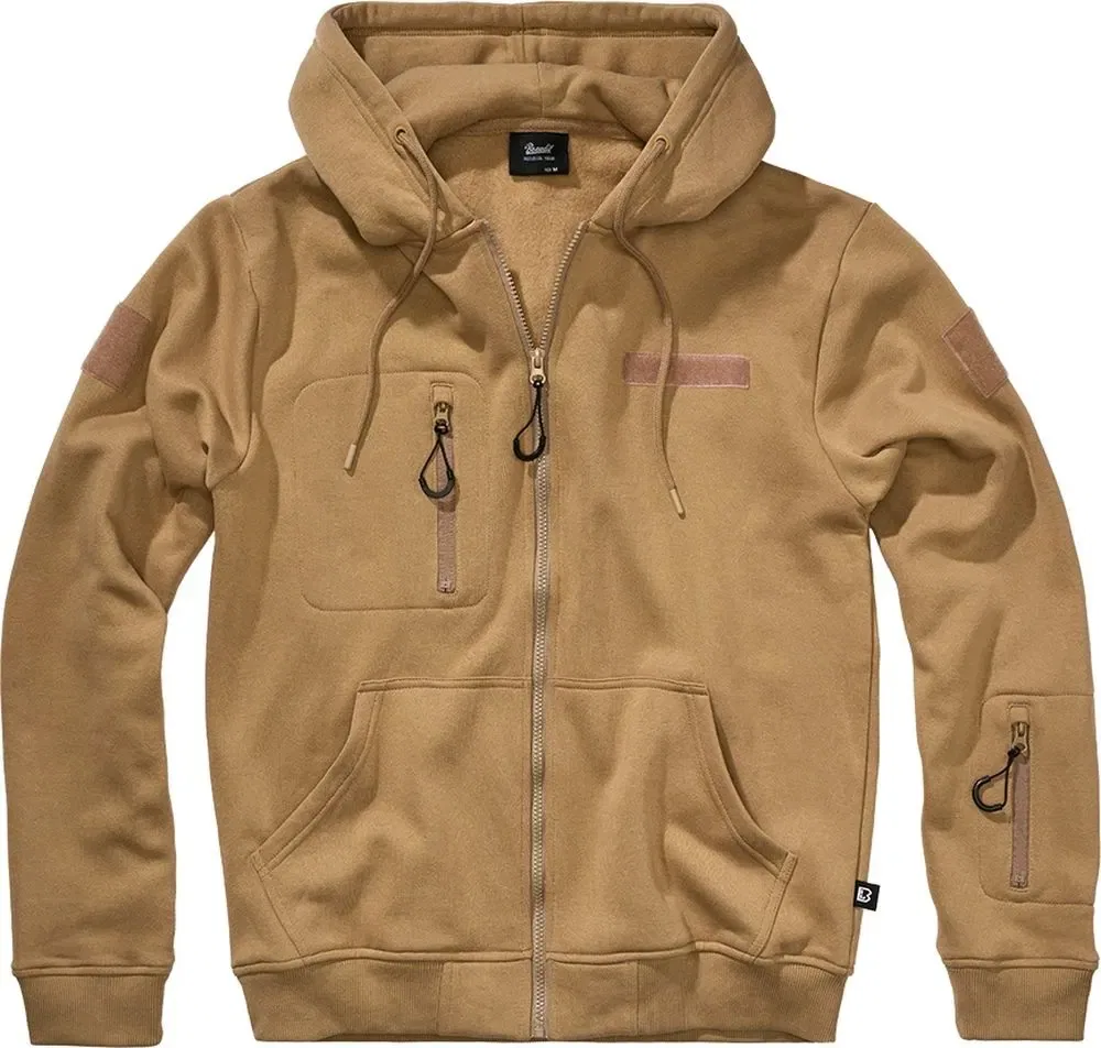 Мужская куртка Tactical Sweat Jacket Brandit, Brown