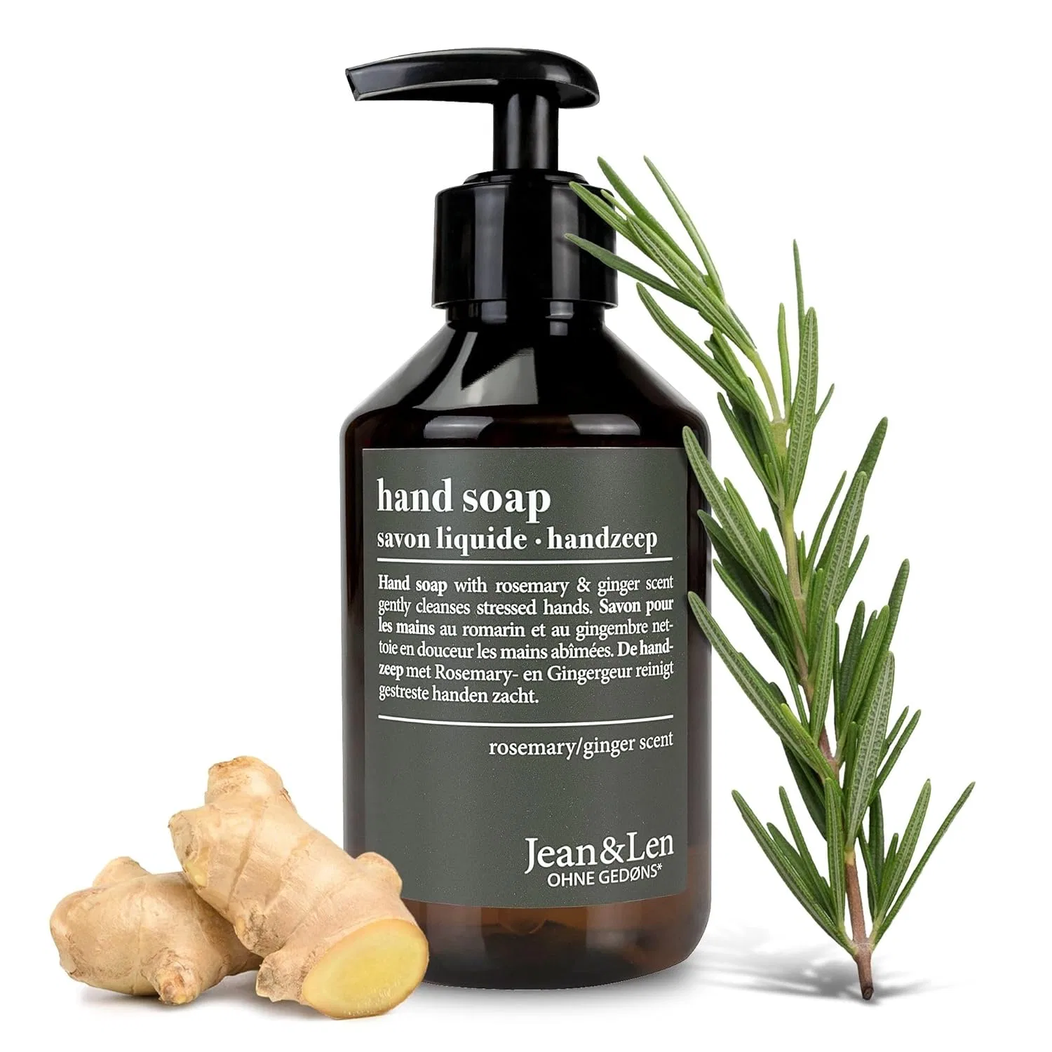 Жидкое мыло для рук Rosemary & Ginger, Jean & Len, 250 мл