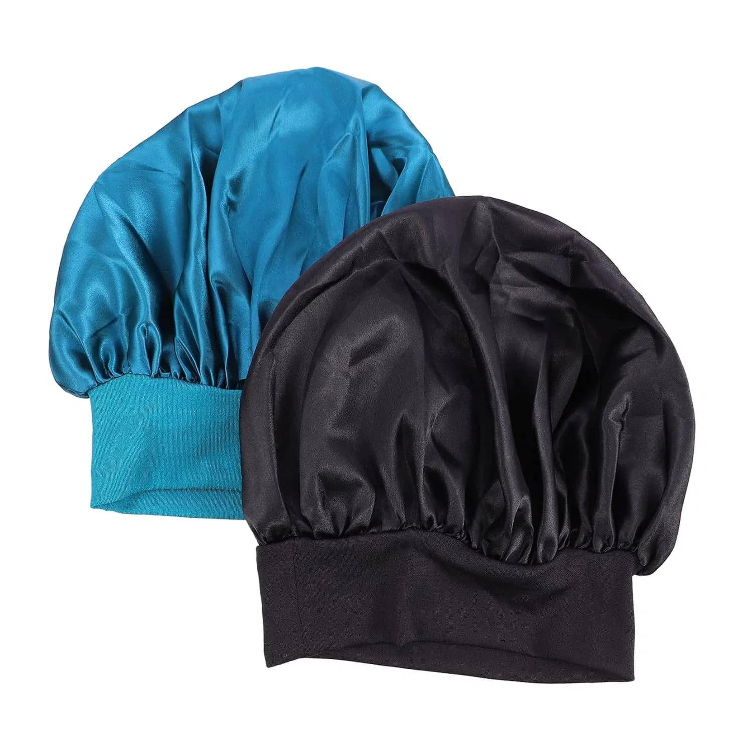 Шапочка для душа Veemoon, 2 шт, Polyester, 24.5 x 22.8 см, Black
