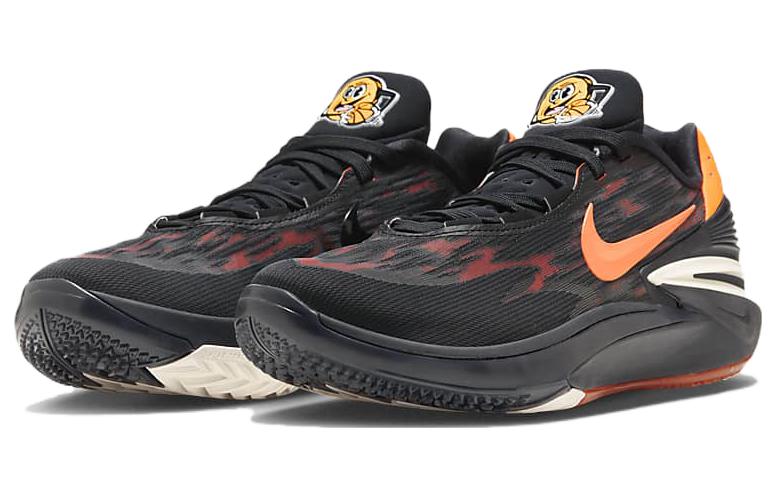Кроссовки Nike Air Zoom GT Cut 2, черный/оранжевый — фото 3