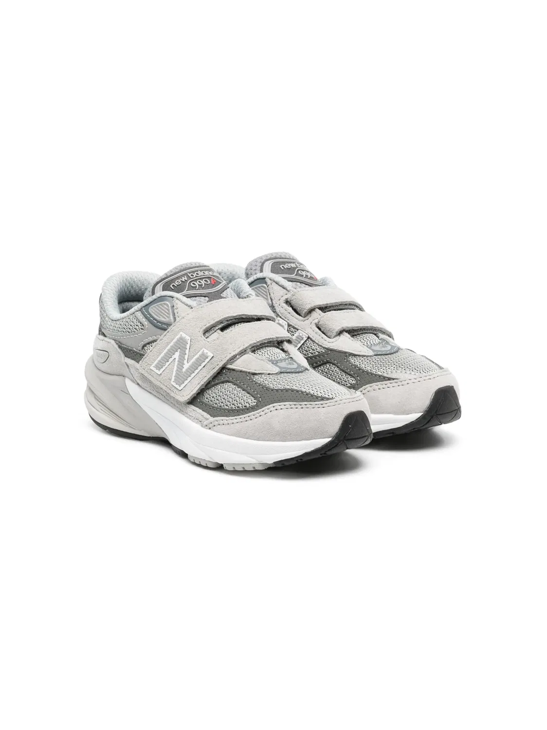 Кроссовки с застежкой на липучке New Balance, серый