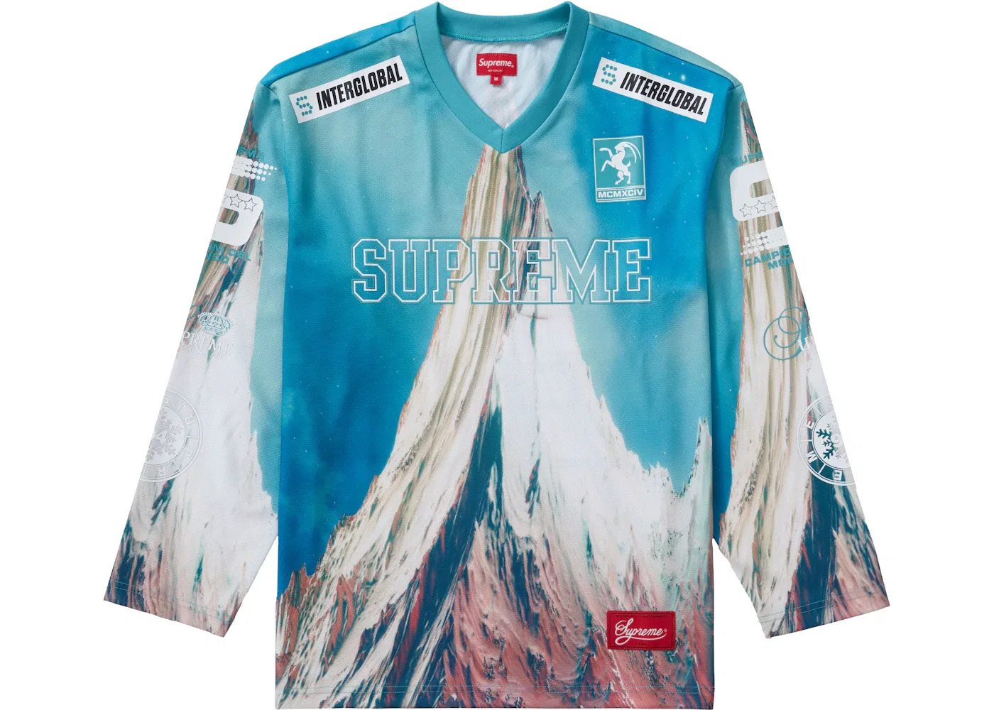 Мужская джерси Supreme Mountain Hockey Jersey Blue, Blue