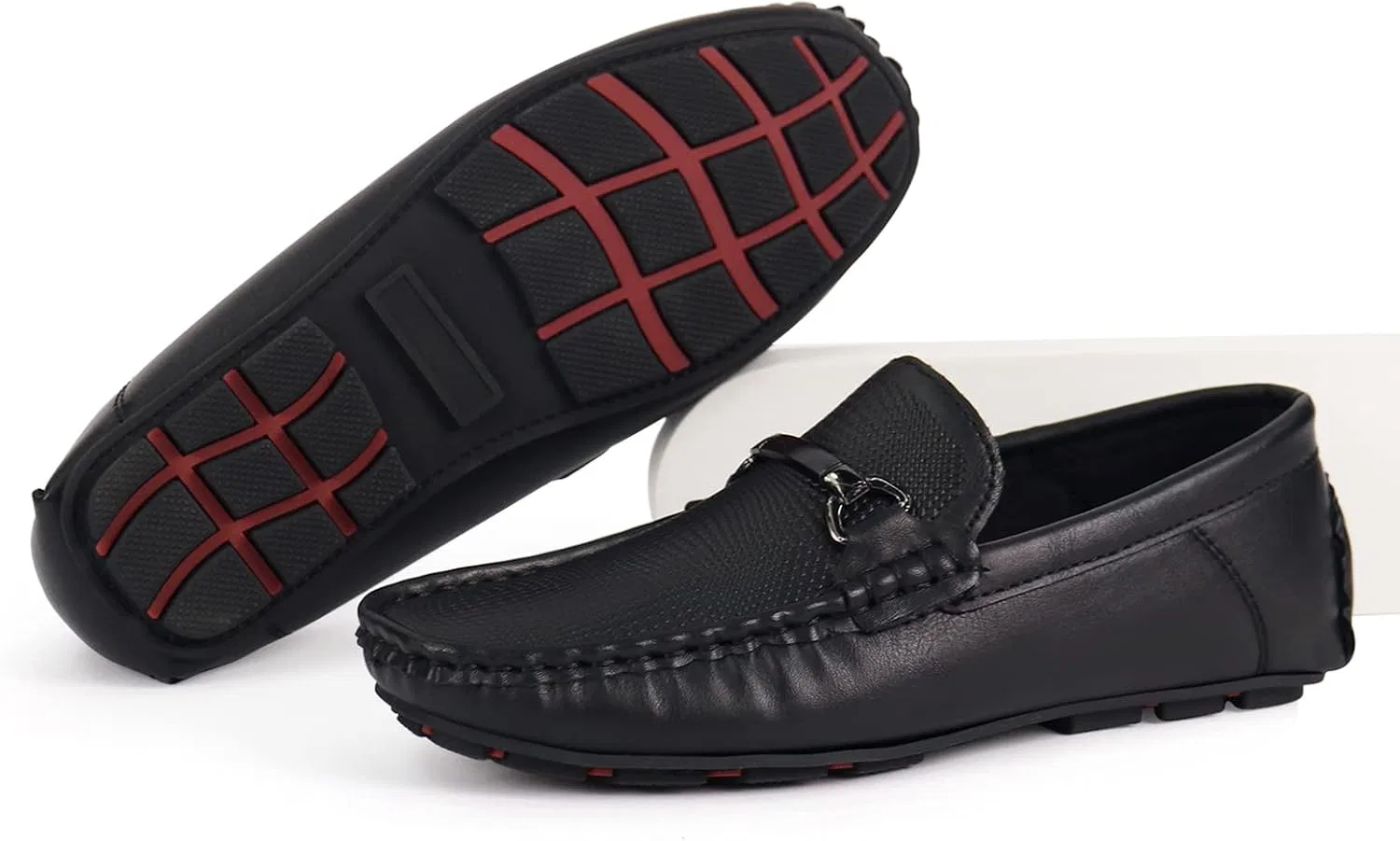 Детские туфли-лоферы для мальчиков Penny Loafer JABASIC, Black — фото 4