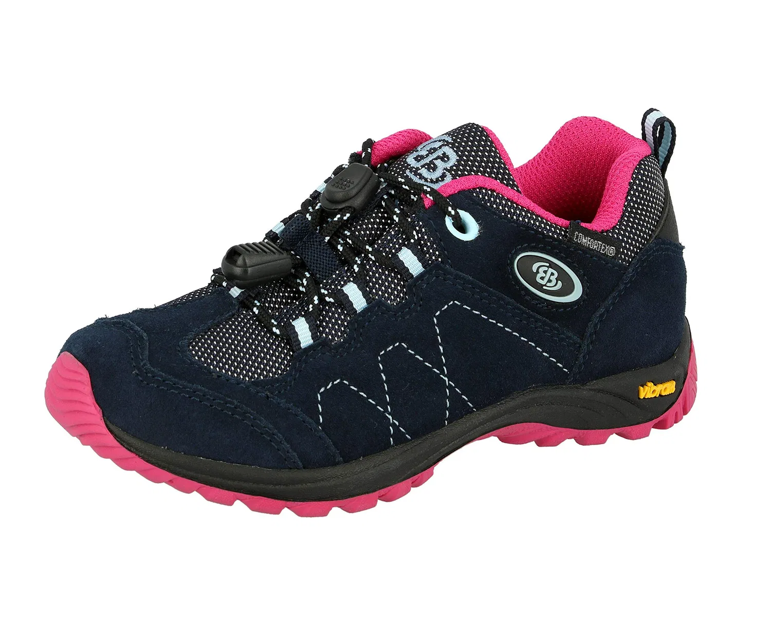 Детские ботинки для скалолазания с низким берцем Bergen Low Brütting, Navy Pink Blau Marine