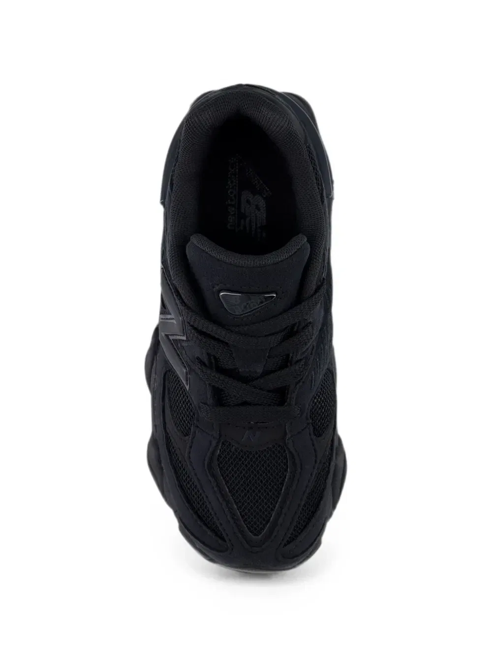 Кроссовки 9060 на шнуровке New Balance Kids, черный — фото 3