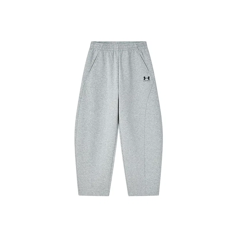 Детские спортивные штаны из трикотажа с умеренной растяжимостью Heather Gray Under Armour, Heather Gray
