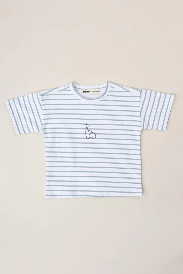 Детская футболка для мальчиков с длинным рукавом Mioma Kids, Blue — фото 3