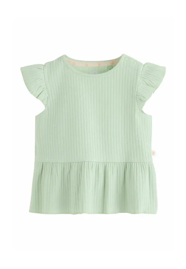 Футболка хлопок Next, Regular fit, Peplum 4 Pack, Basic T-shirt, Next, Multi, мультиколор — фото 2