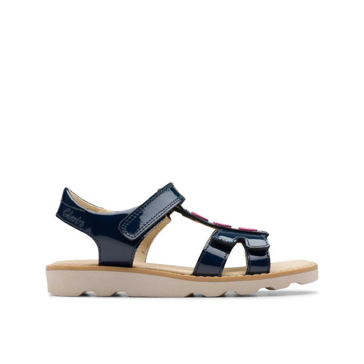 Детские сандалии-флэт Crown Skip K. Clarks, Blue