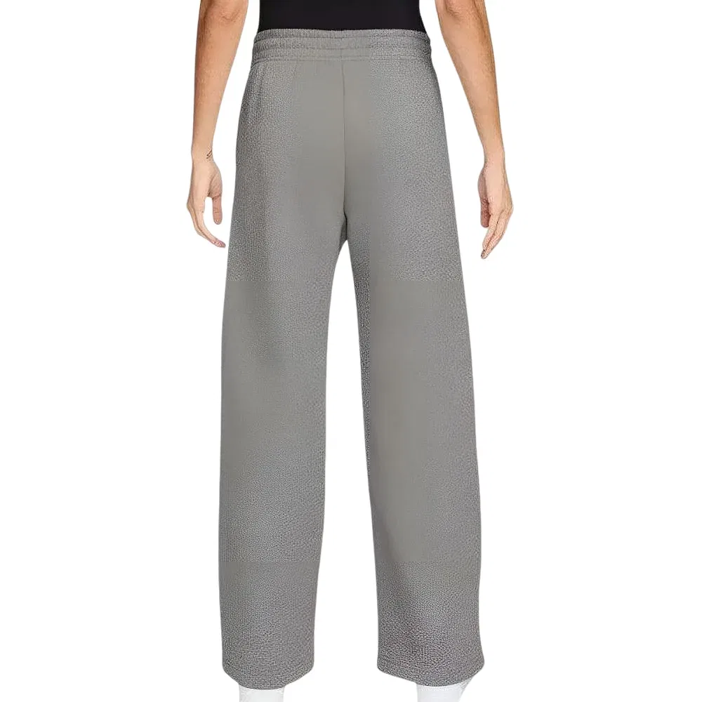 Женские брюки Sportswear Phoenix Fleece Wide Leg Pants Asia Sizing 'Dark Heather Grey Sail' Nike, Dark Heather Grey/Sail — фото 2