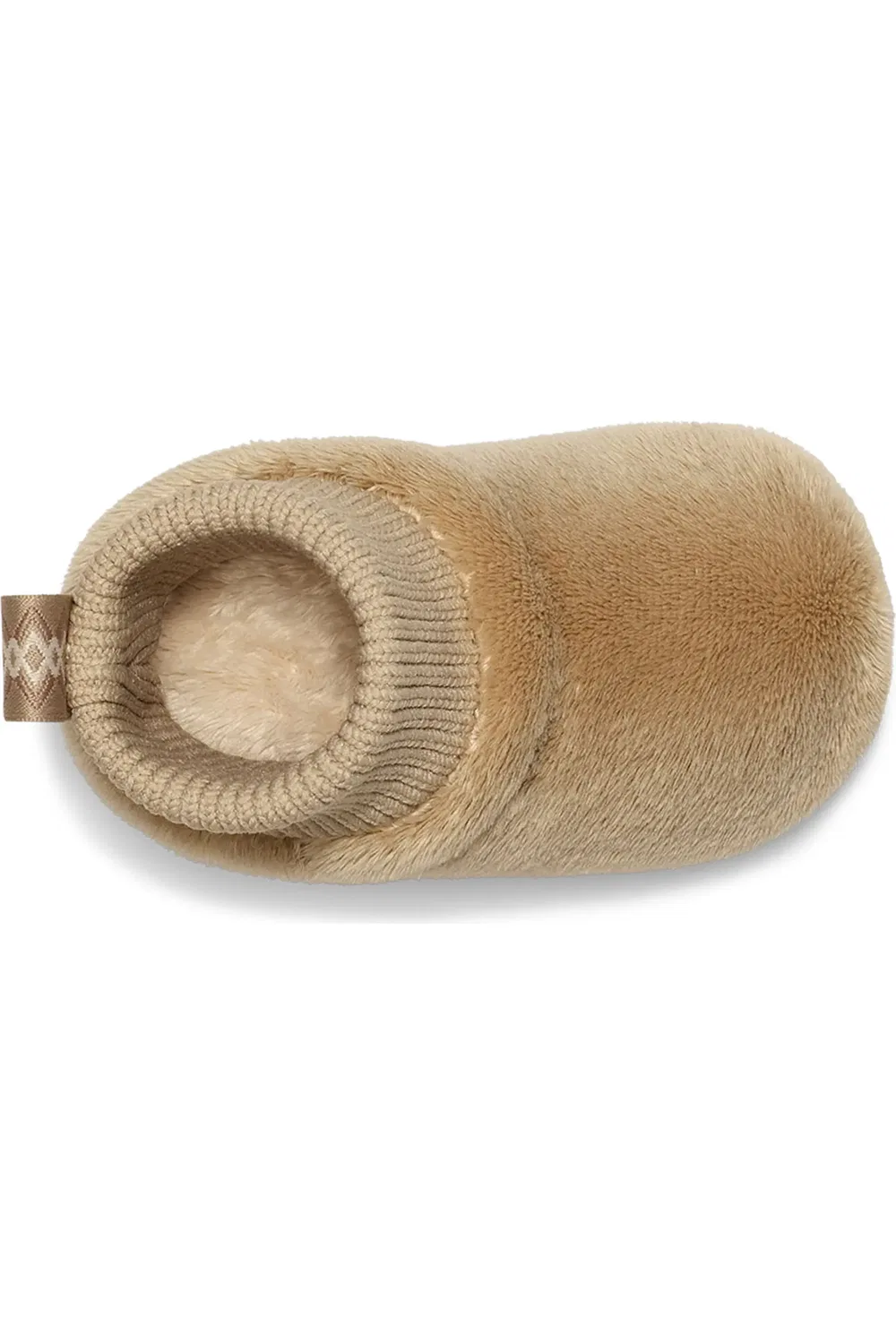 Детские тапочки слипоны из мягкого флиса Nesti Bootie UGG, Mustard Seed — фото 4