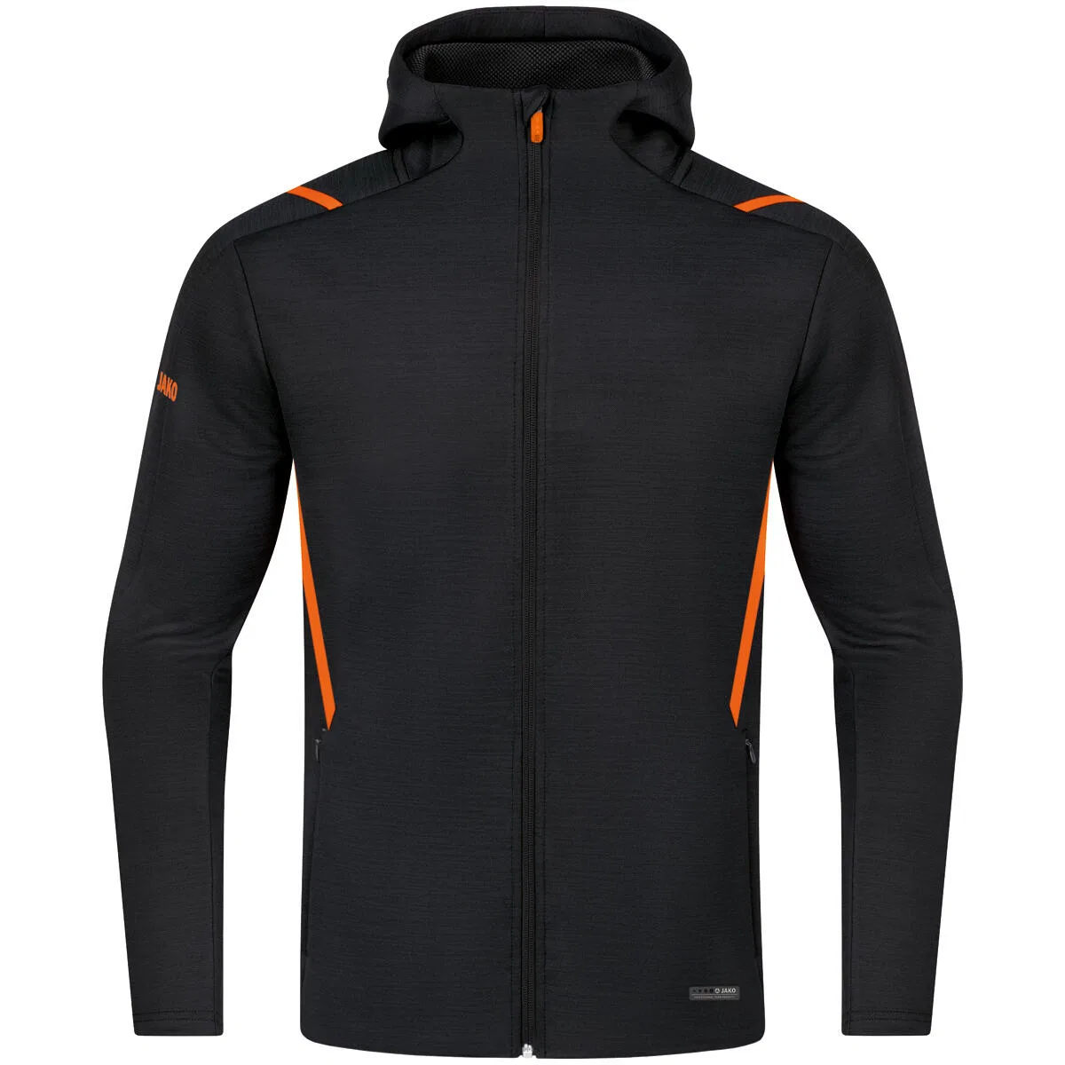 Детская куртка для мальчиков Challenge Jako, Schwarz Orange Fluoreszierend
