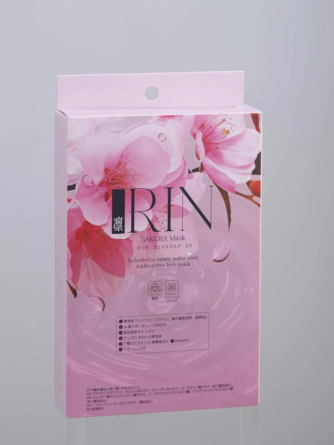 Маска для лица Rin Face Mask — Листовая Cherry Blossom Natural Fragrance