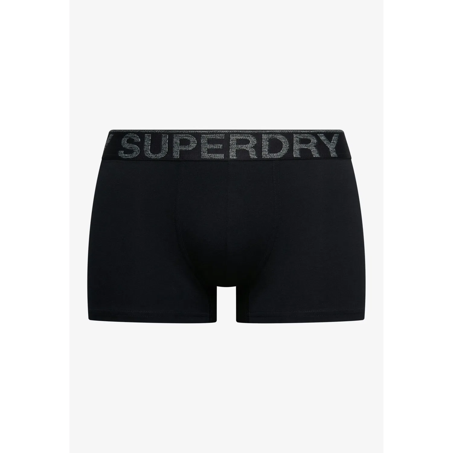 Мужские боксеры из хлопковой смеси Superdry, Black/Grey — фото 4