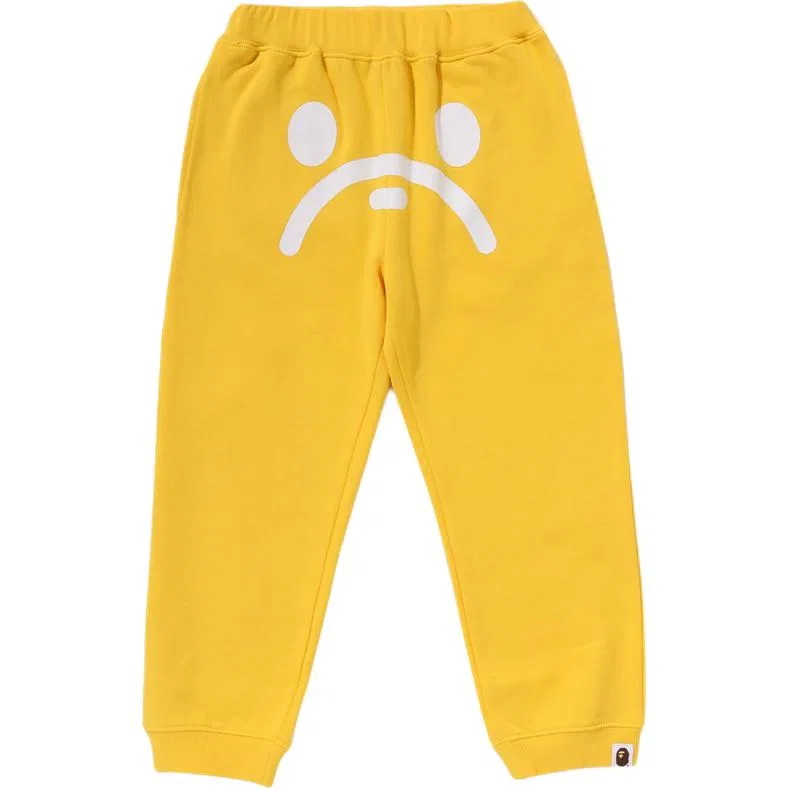 Детские трикотажные спортивные штаны Yellow A BATHING APE