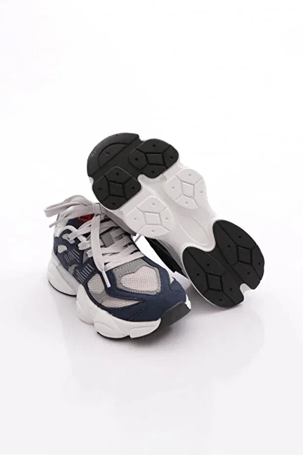 Детские ортопедические кроссовки Pepino, Navy Blue — фото 4