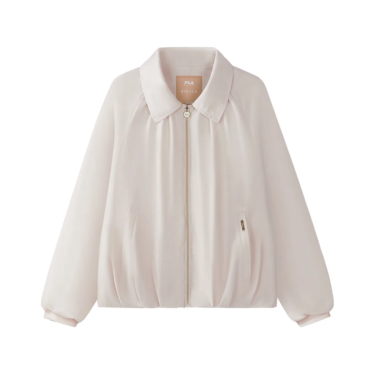 Детская куртка с отложным воротником FILA KIDS X MOLANDI, Light Rock Pink