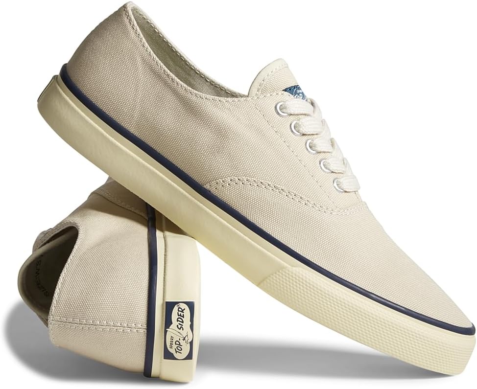 Мужские классические кеды Sperry CVO, слоновая кость — фото 4
