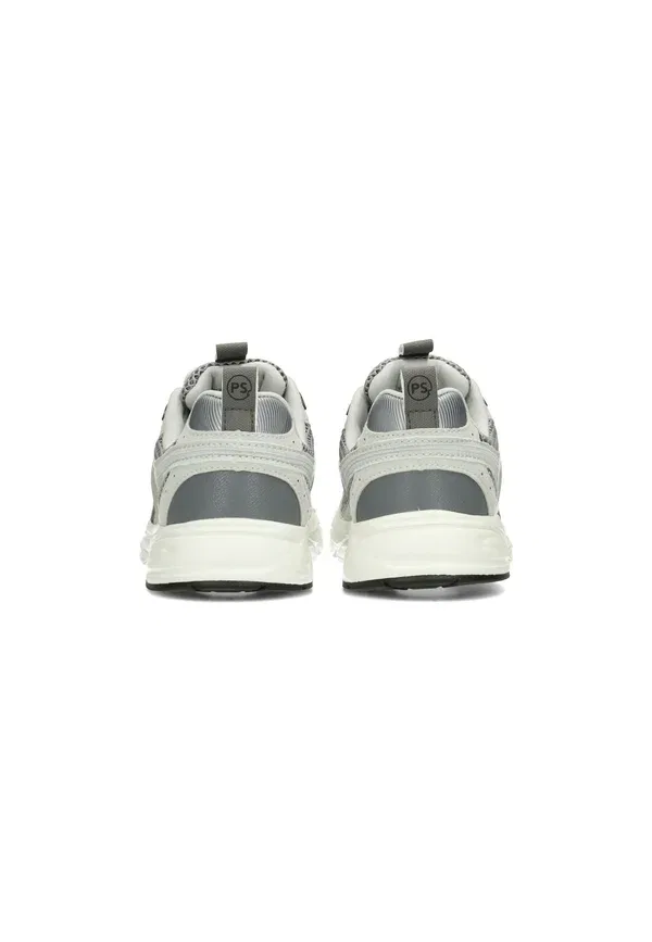 Кроссовки из кожзама и текстиля Sev jongens, Ps Poelman with combination, синий — фото 4