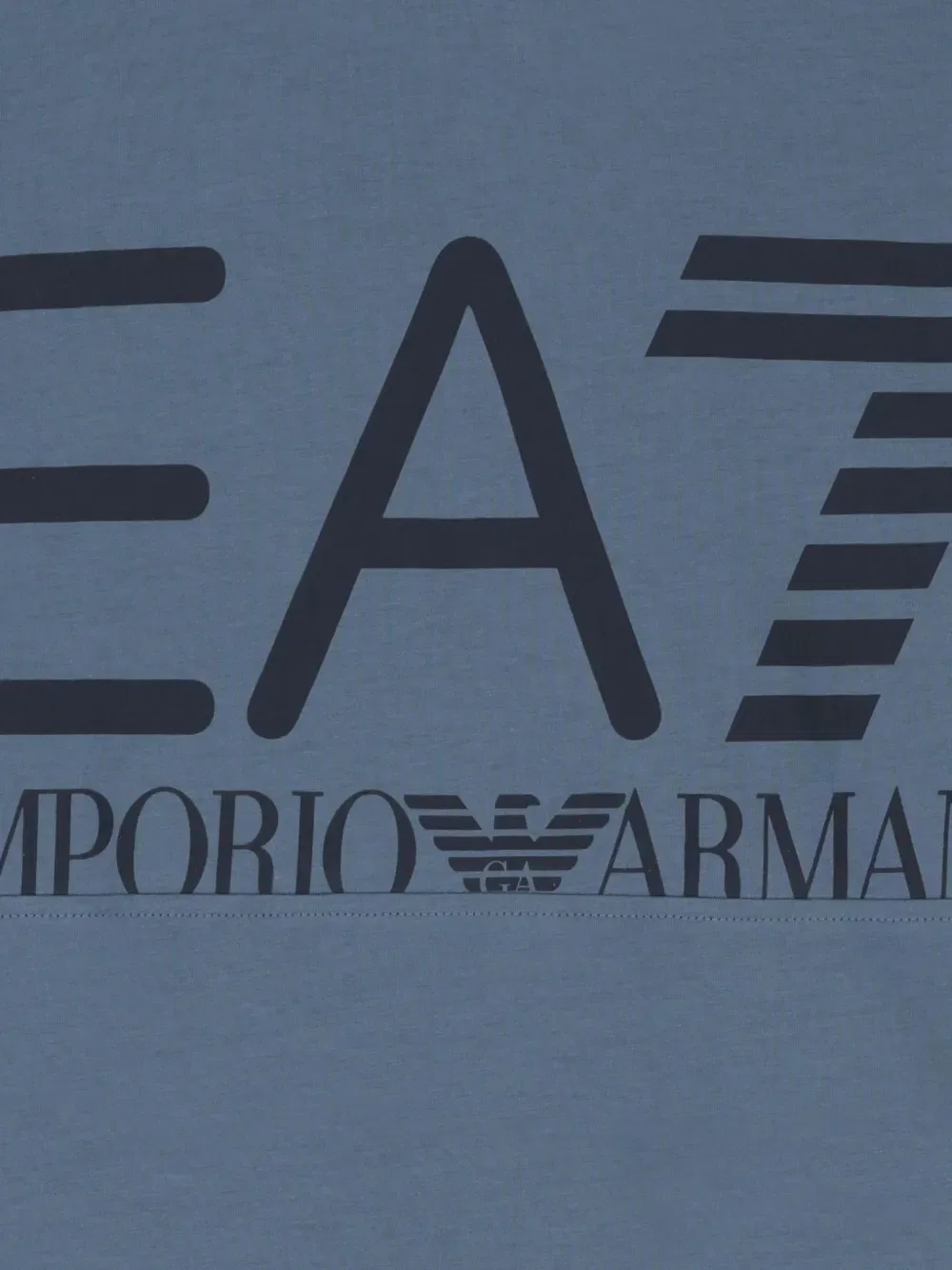 Футболка с логотипом EA7 Emporio Armani, синий — фото 3