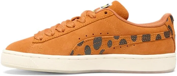 Детские кроссовки для мальчиков на шнуровке X Suede PUMA, Orange — фото 4