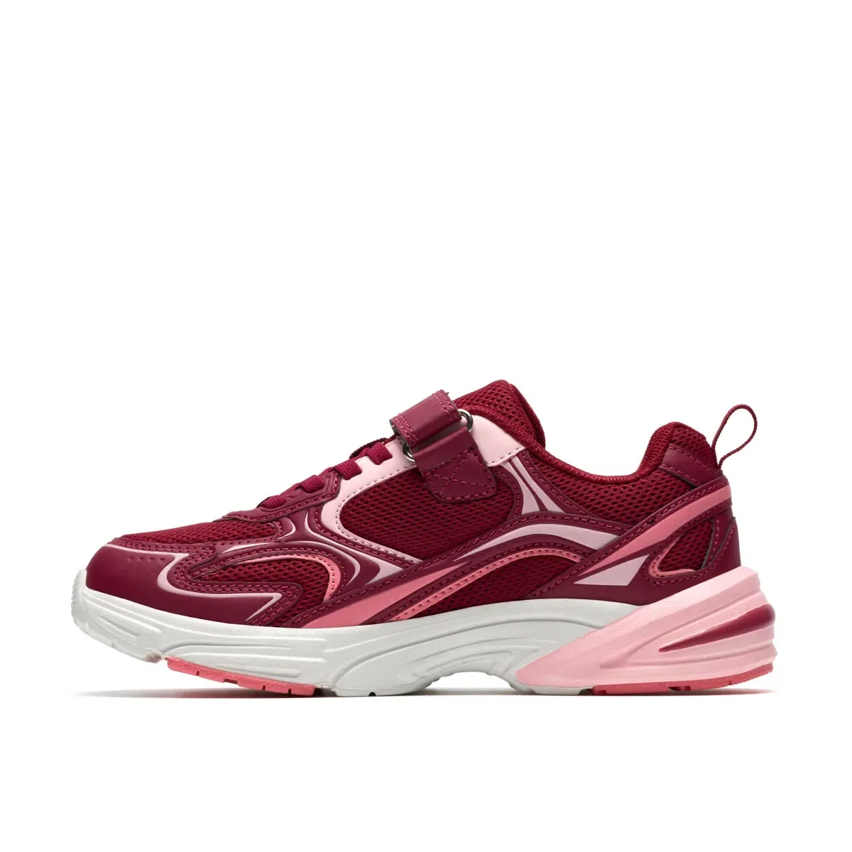 Детские кроссовки с комбинированным верхом Craftonmove K, Clarks, Pink — фото 2