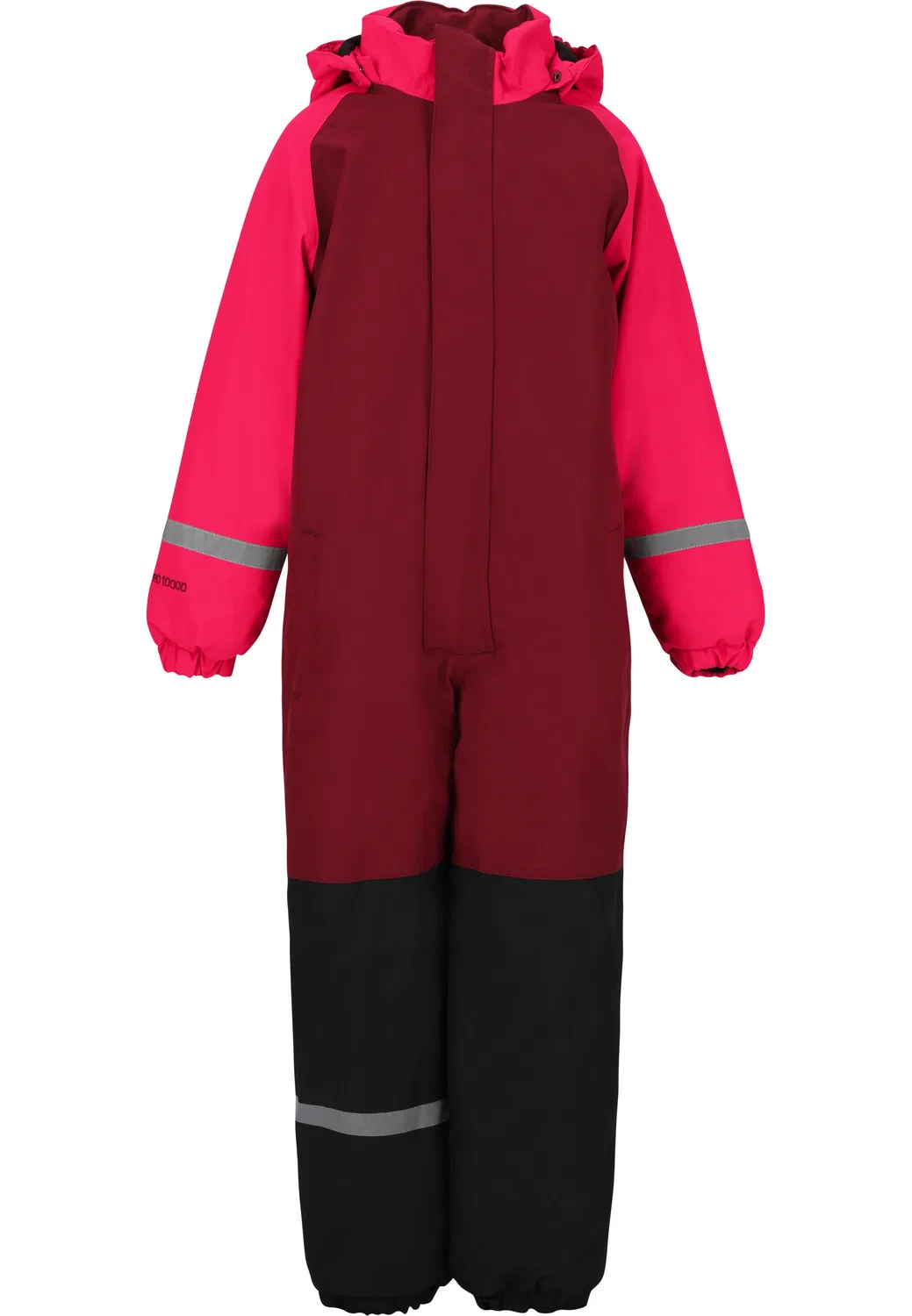 Детский утепленный комбинезон Clarkson Zigzag, Rot Orchideenpink