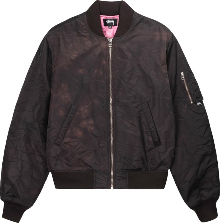 

Бомбер Stussy Dyed Nylon Bomber 'Brown', коричневый