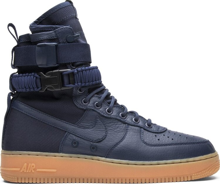 

Кроссовки Nike Air Force 1 'Midnight Navy', синий, Синий;черный, Кроссовки Nike Air Force 1 'Midnight Navy', синий