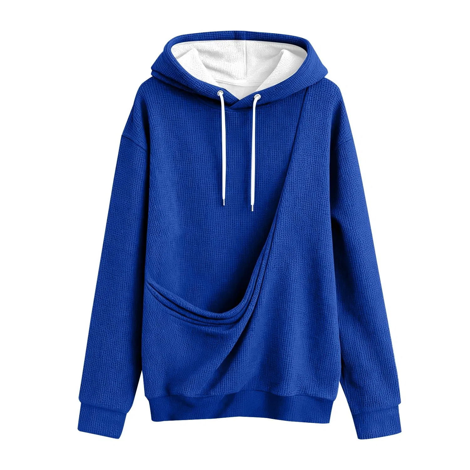Женский худи с карманом-кенгуру Cat Hoodie, z11 blue — фото 3