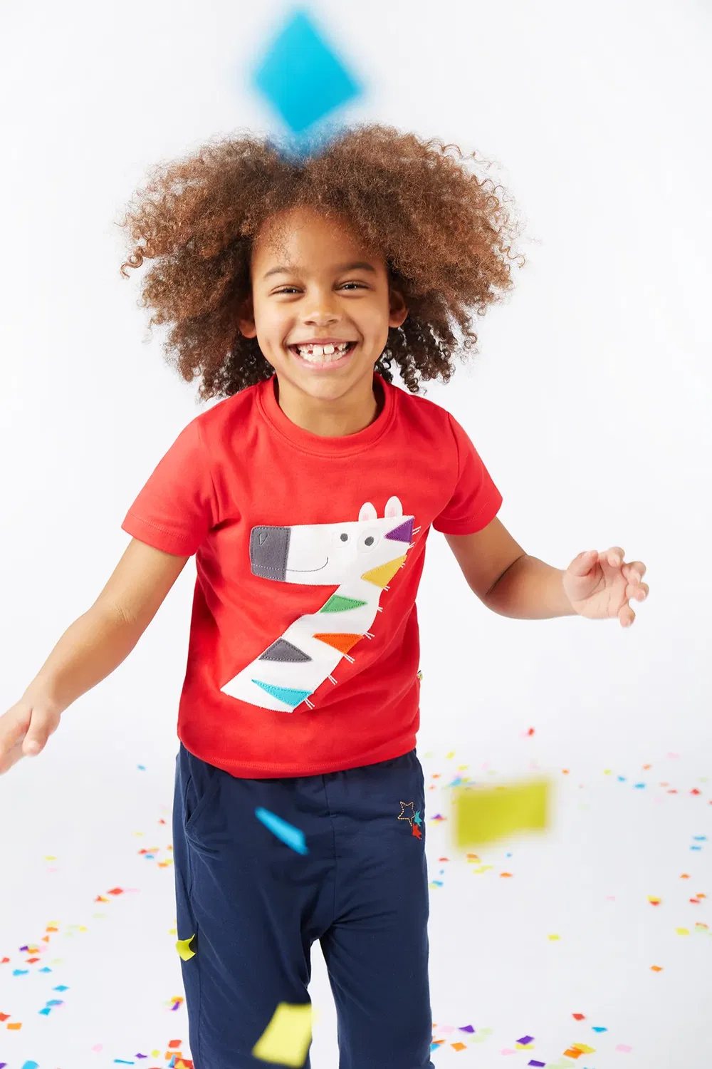 Футболка с принтом Magic Number Frugi, Red — фото 4