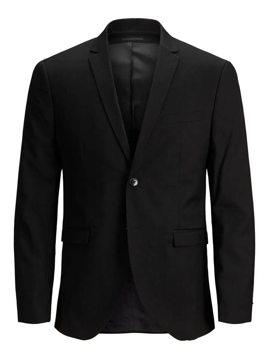 Пиджак Jack & Jones Junior Super Slim Fit 'JNRSolar' черного цвета