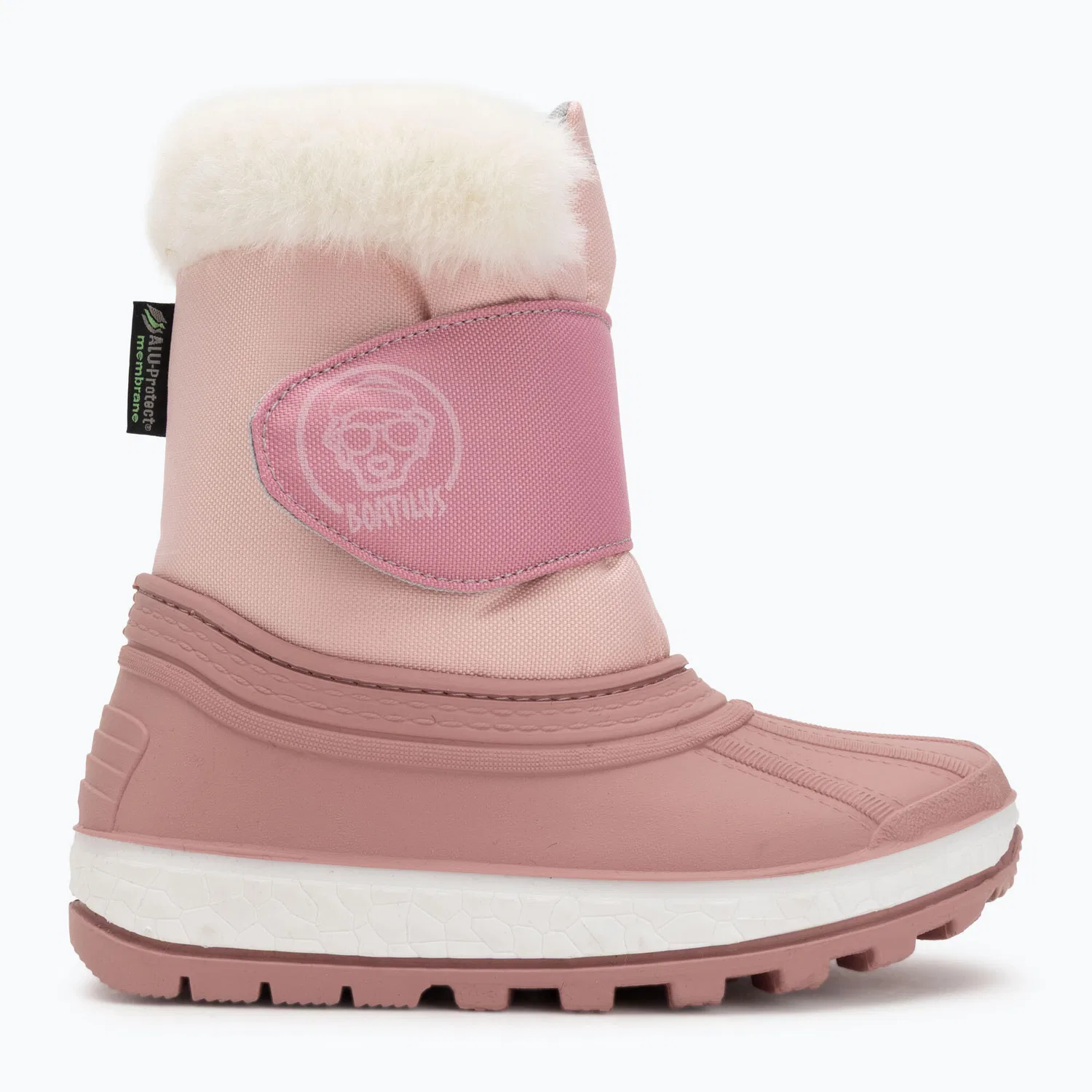 Детские зимние ботинки с высоким голенищем BOATILUS Joggy Sport Lace, Rosa — фото 2
