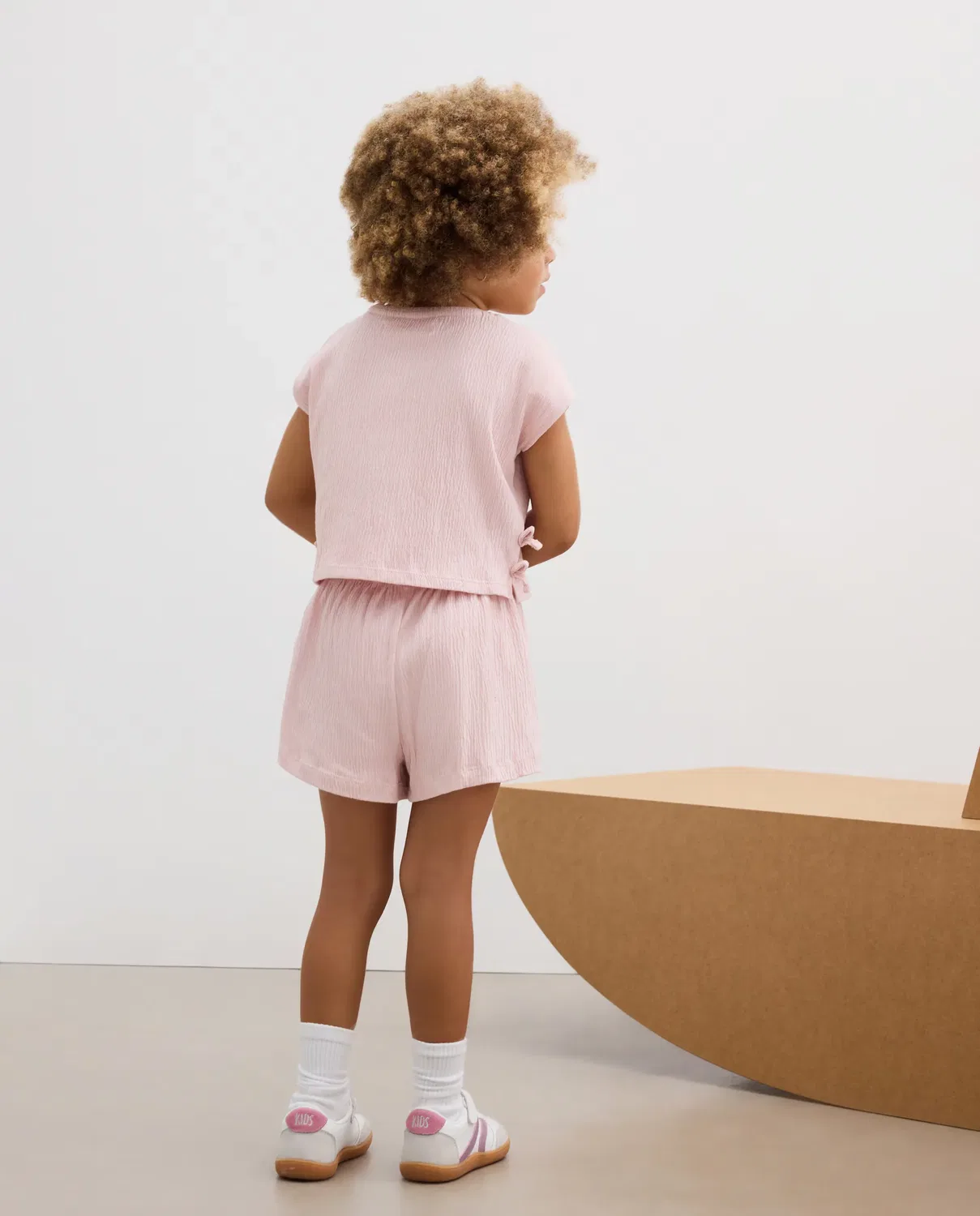 Детский комплект для девочек с принтом Wrinkled Kids El Corte Inglés, 200 Rosa — фото 3