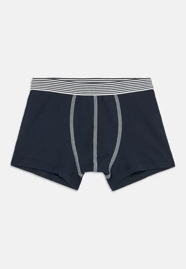 Набор трусов 5 шт, хлопок, Petit Bateau, light green/blue/black/light blue, черный/светло-синий/светло-зеленый — фото 3