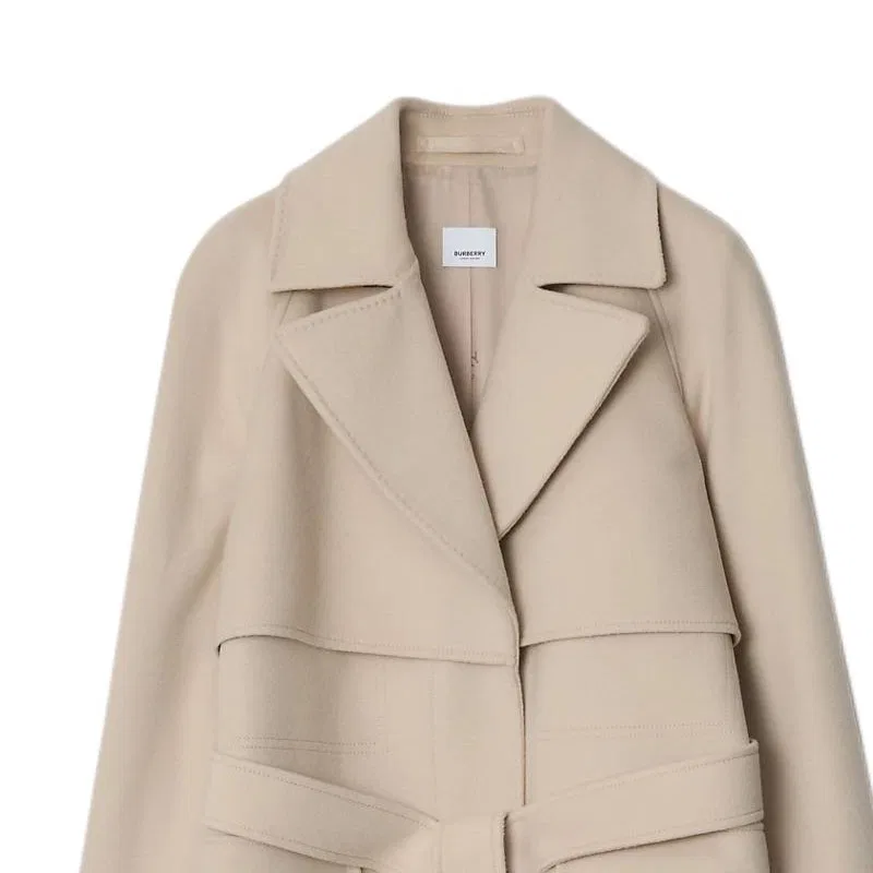 Плащ Trench Coat Burberry, женский, серо-коричневый — фото 3