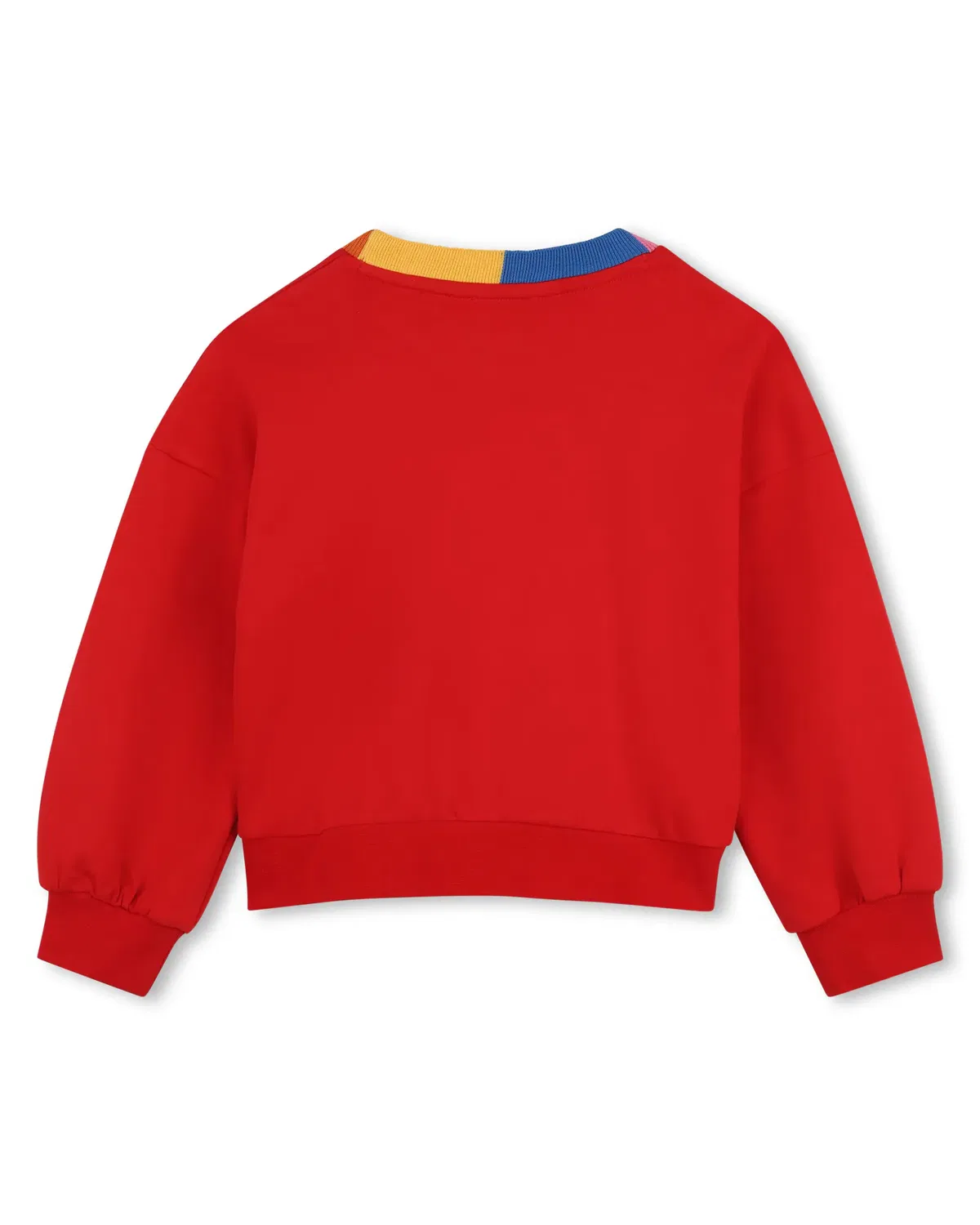 Детская худи для девочек с принтом Kenzo Kids, Rojo — фото 3