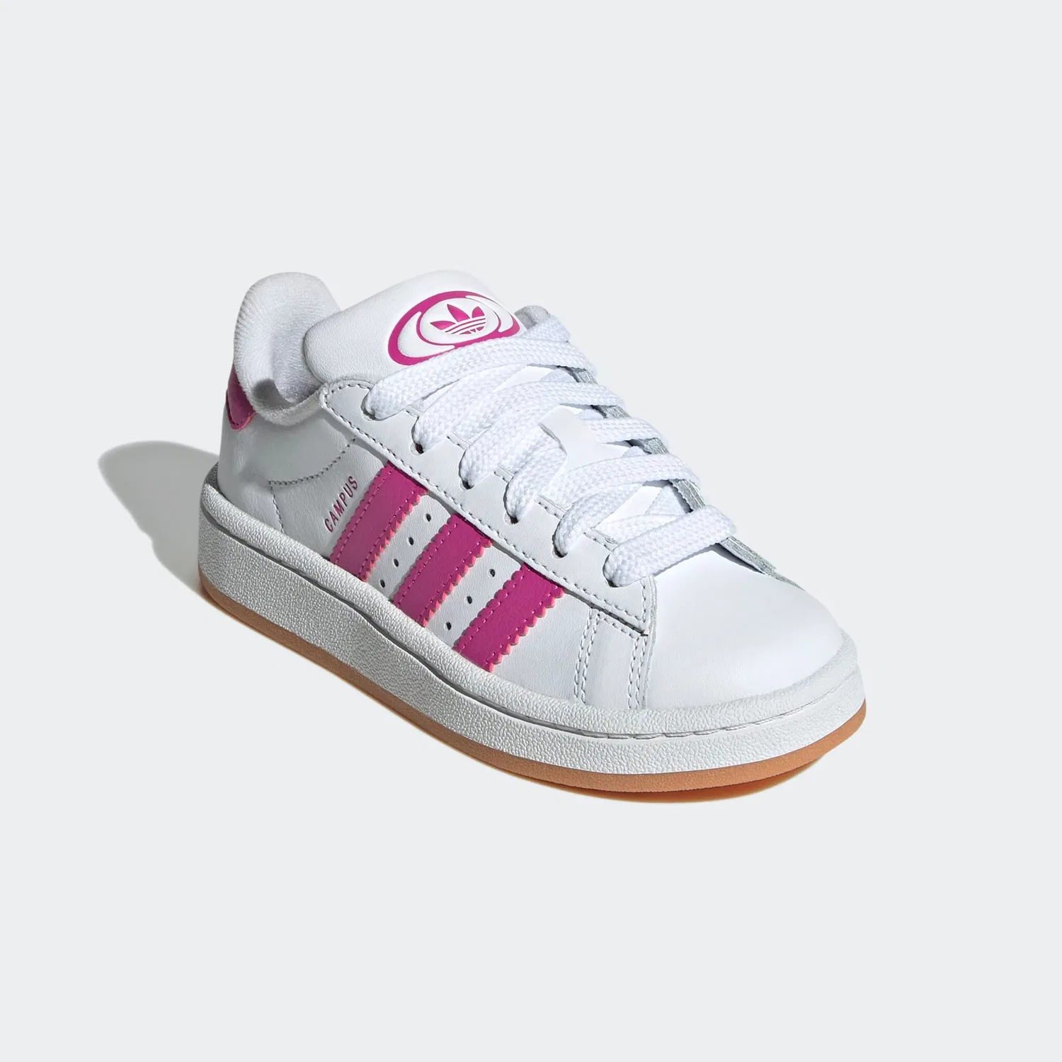 Детские кроссовки Campus 00s Adidas Originals, Cloud White / Semi Lucid Fuchsia / Cloud White