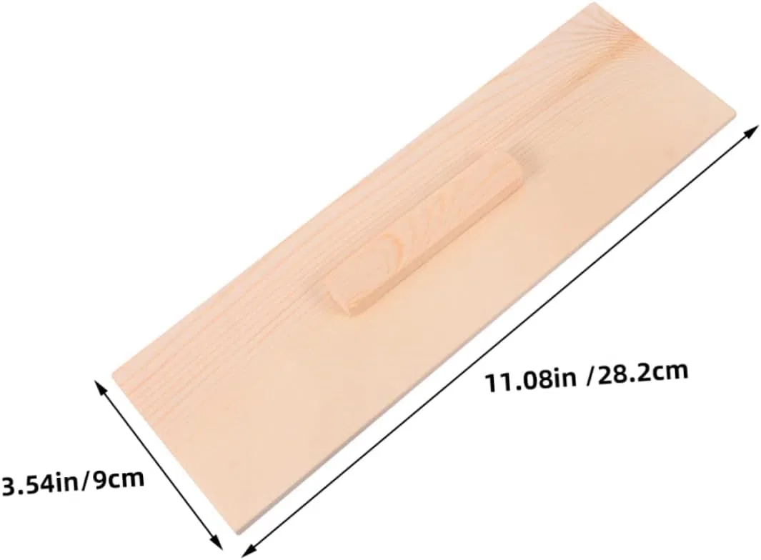 Крышка для мыльной формы деревянная HOMSFOU, 28.2x9x1 см — фото 2