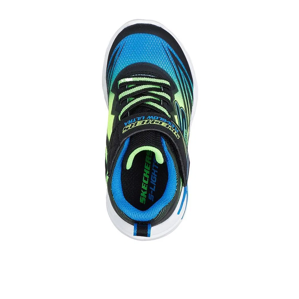 Детские кроссовки с подсветкой Flex-Glow Ultra Skechers, Blau — фото 3