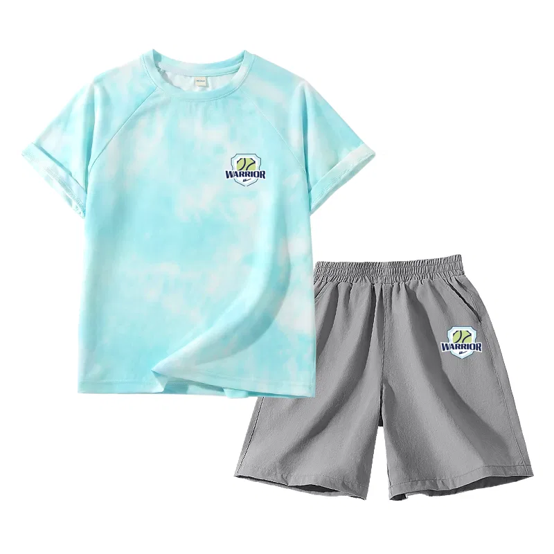 Детский спортивный комплект с принтом Tennis Badge K Lake Blue/H Tennis Badge K WARRIOR