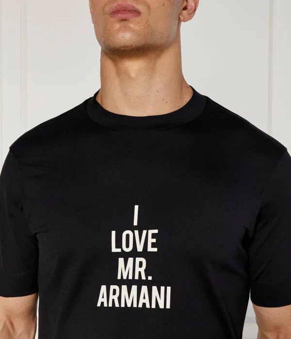 Мужская футболка с круглым вырезом Emporio Armani, Blu Marino — фото 4